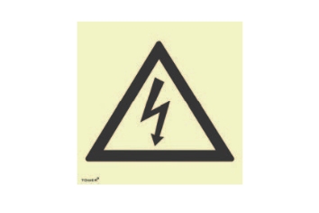 Warning Turrets Sign TOWER Signage - FD Industries