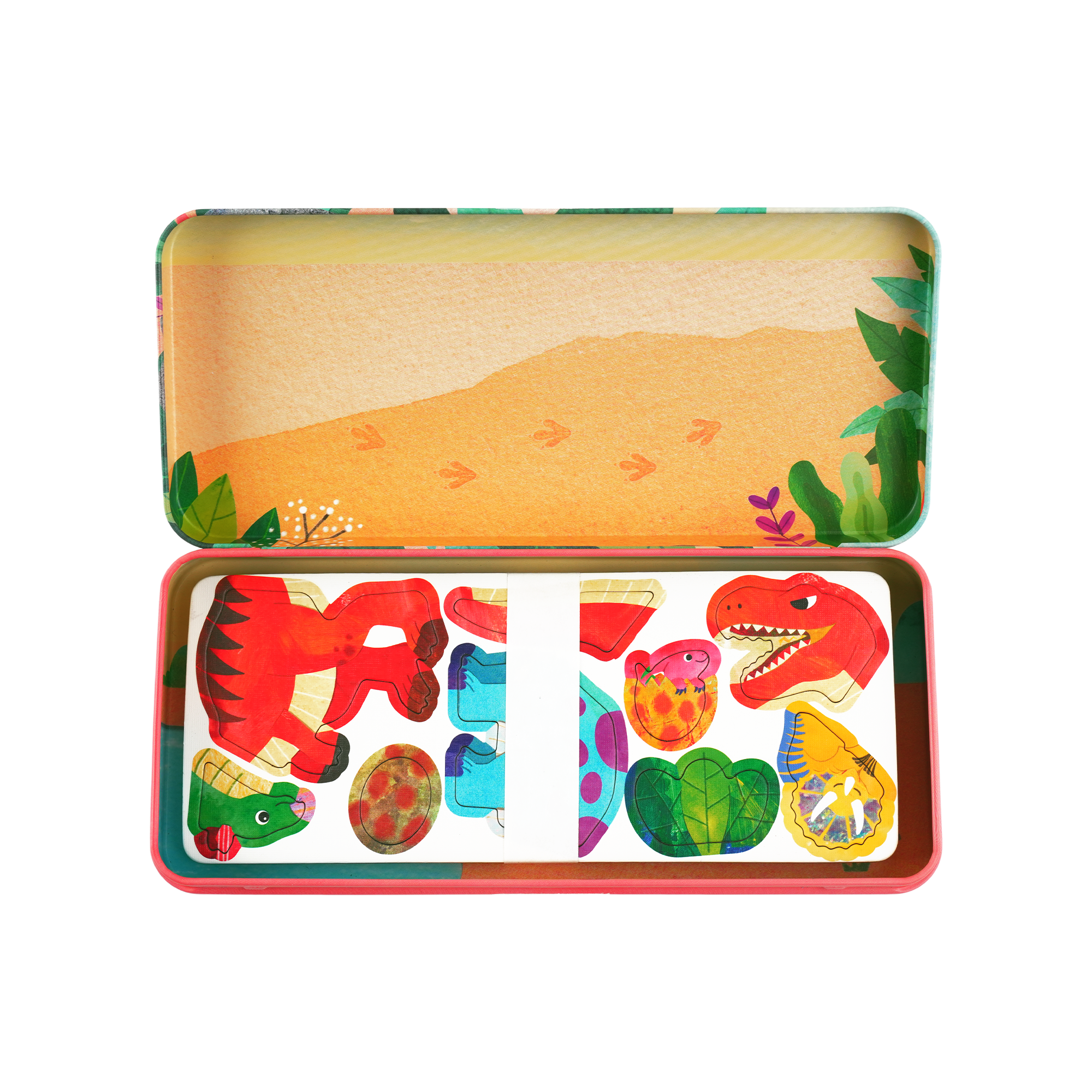 Travel Magnetic Box Dinosaur Land FD Industries 